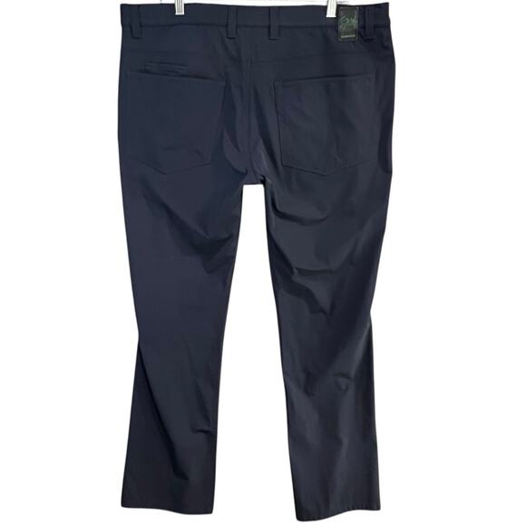 Alberto Pro Golf Pants Mens US 40 Navy 3XDRY Cooler Modern Fit Stretch OEKO-TEX - Picture 3 of 13